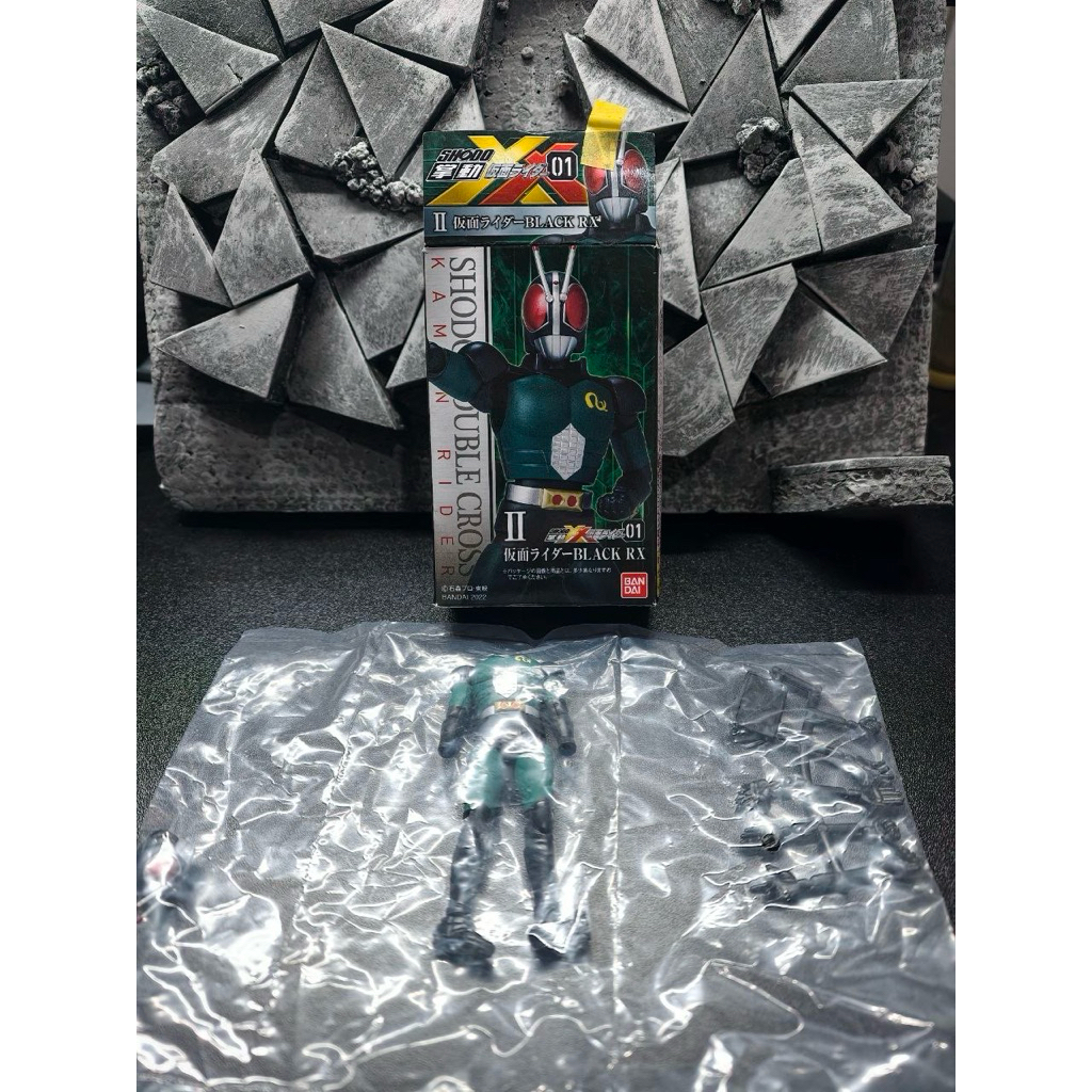 Shodo XX kamen rider Black RX open