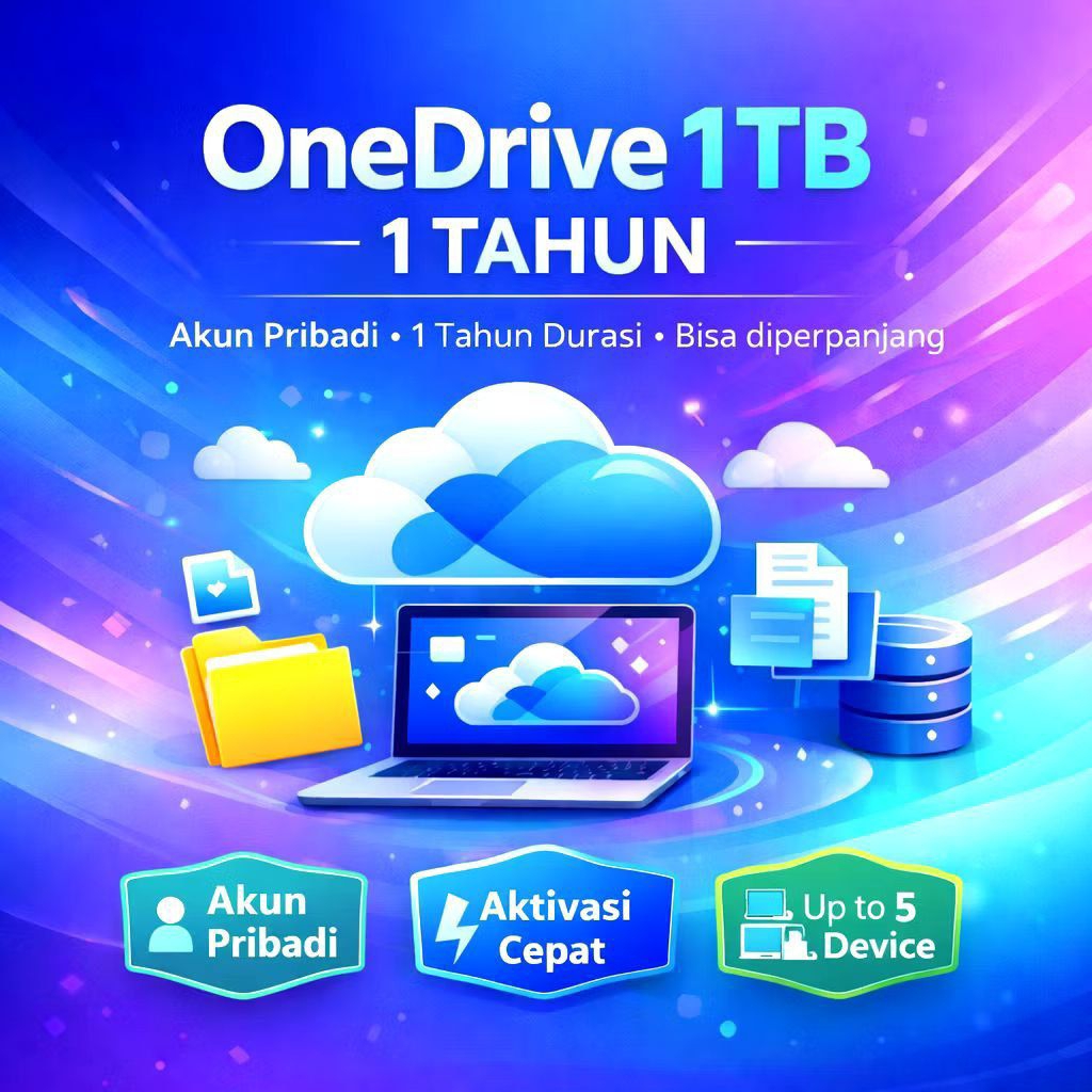 OneDrive 1 TB 1 Tahun bisa diperpanjang