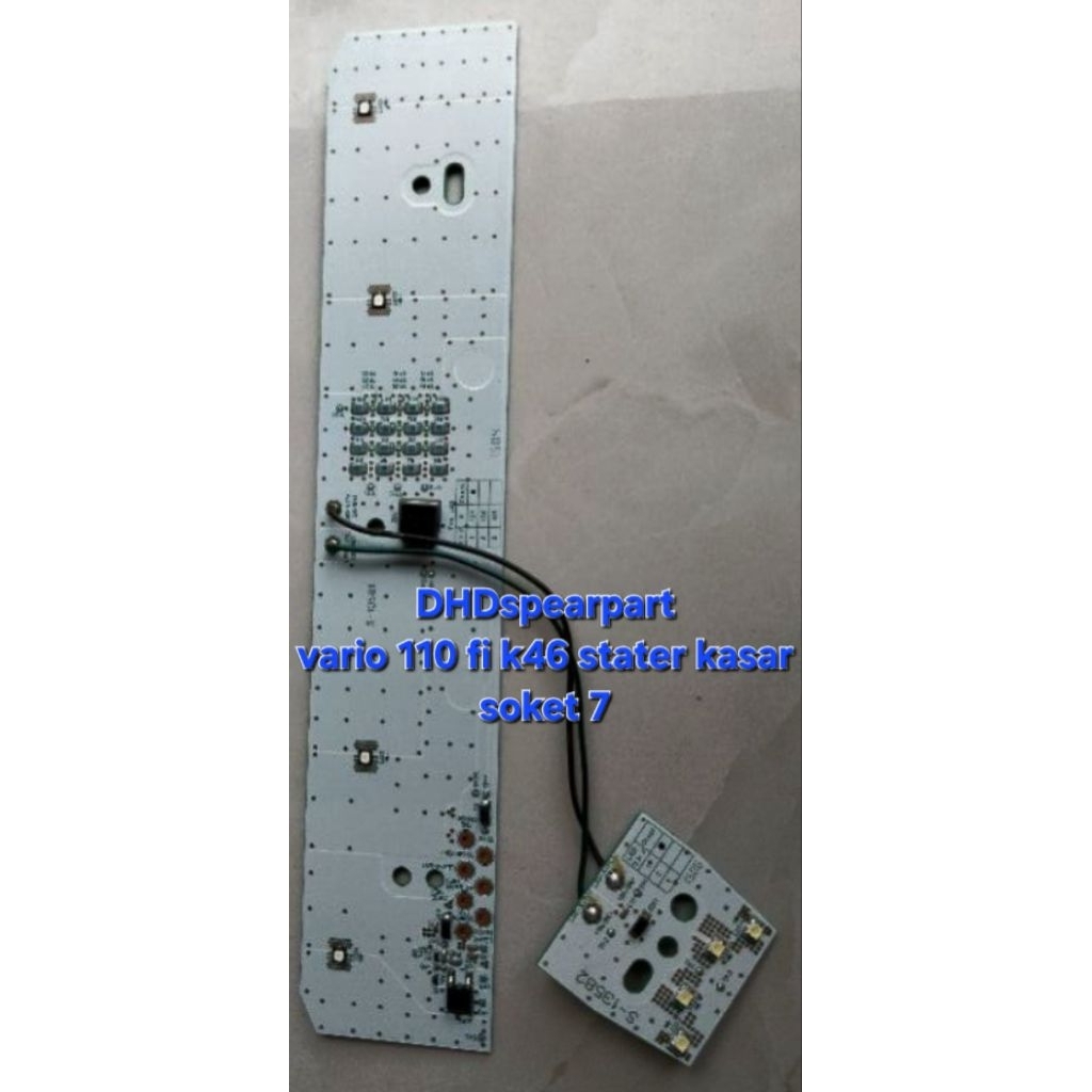 Pcb Led  Vario 110 FI K46 Stater Kasar Soket 7 Lampu Led Vario 110 Fi  Original Copotan