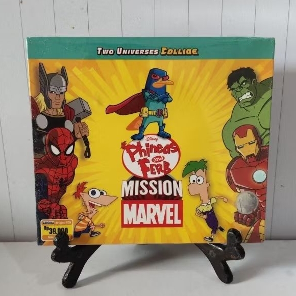 VCD PHINEAS AND FERB , MISSION MARVEL (Original)