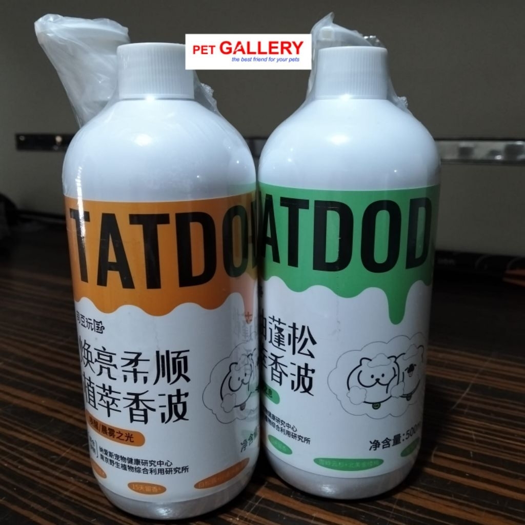 Tatdod Shampoo Botani Grooming Dog Cat 500 ml/shampo anjing kucing