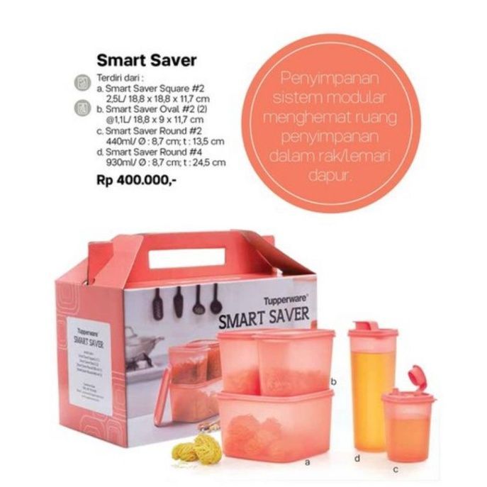 Smart Saver Tupperware