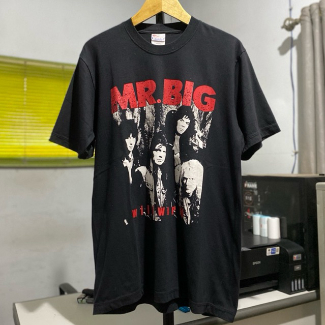 Kaos Band Mr. Big By Hanes