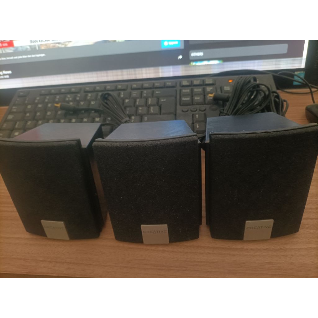 Speaker Satelit Creative 3 pcs seken