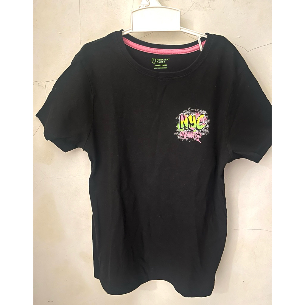 kaos tshirt anak PRIMARK preloved / second size 8 - 9 YRS