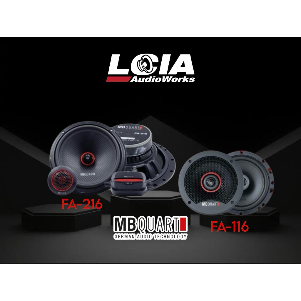 Paket Speaker 2way & Coaxial MB QUART FA Series