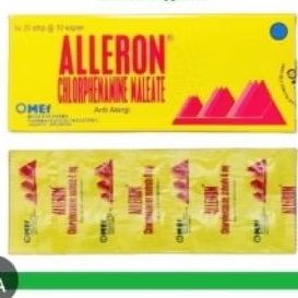 Aleron CTM 100 Tablet Anti Alergi untuk Membantu Gejala Alergi