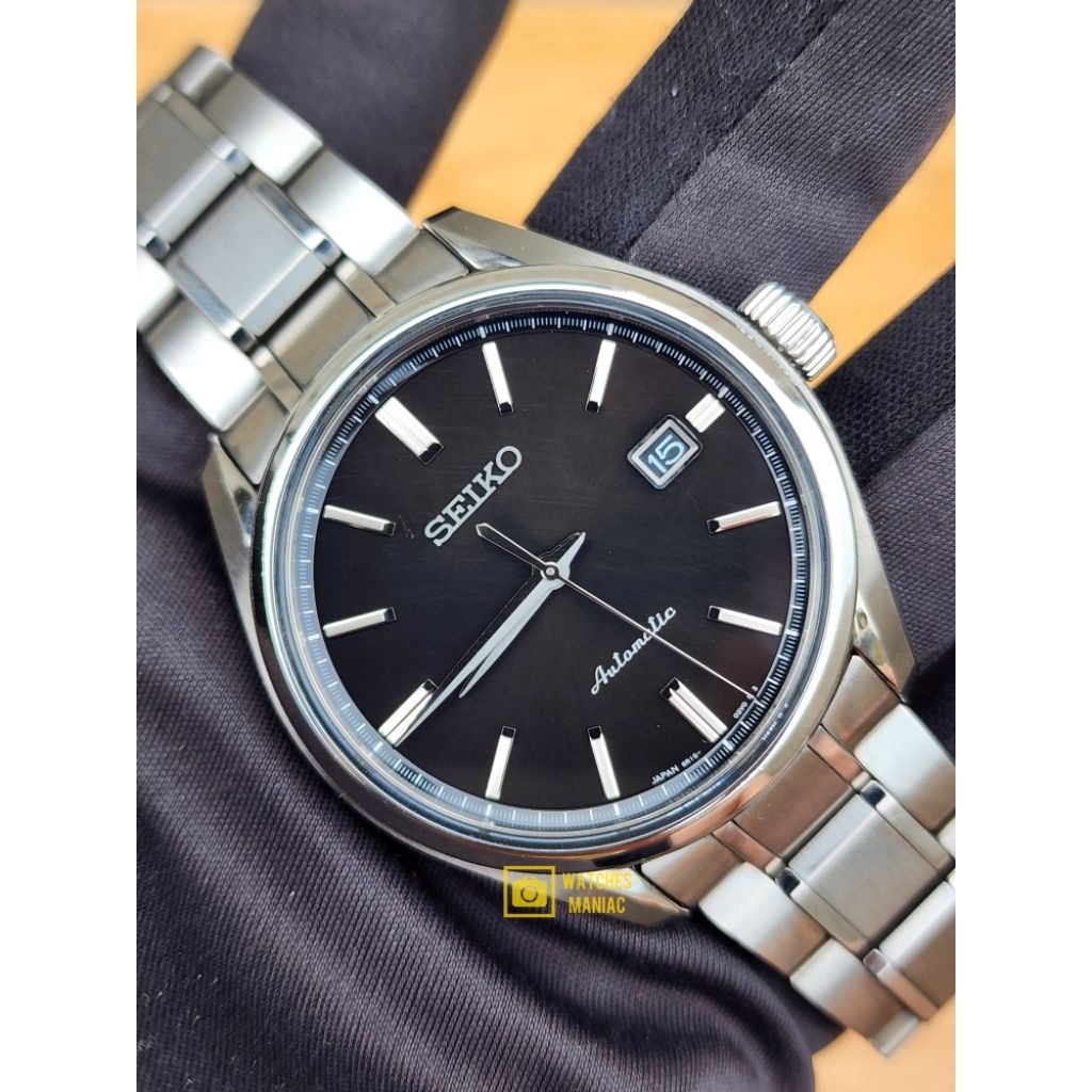 Jam Tangan Rare Original Seiko Presage SARX035 Black Burst Automatic Japan Made