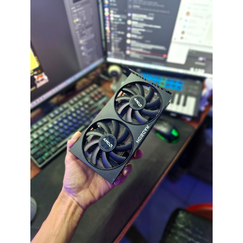 VGA POWERCOLOR RX6600 8GB MINUS NO DISPLAY MATOT MATI TOTAL