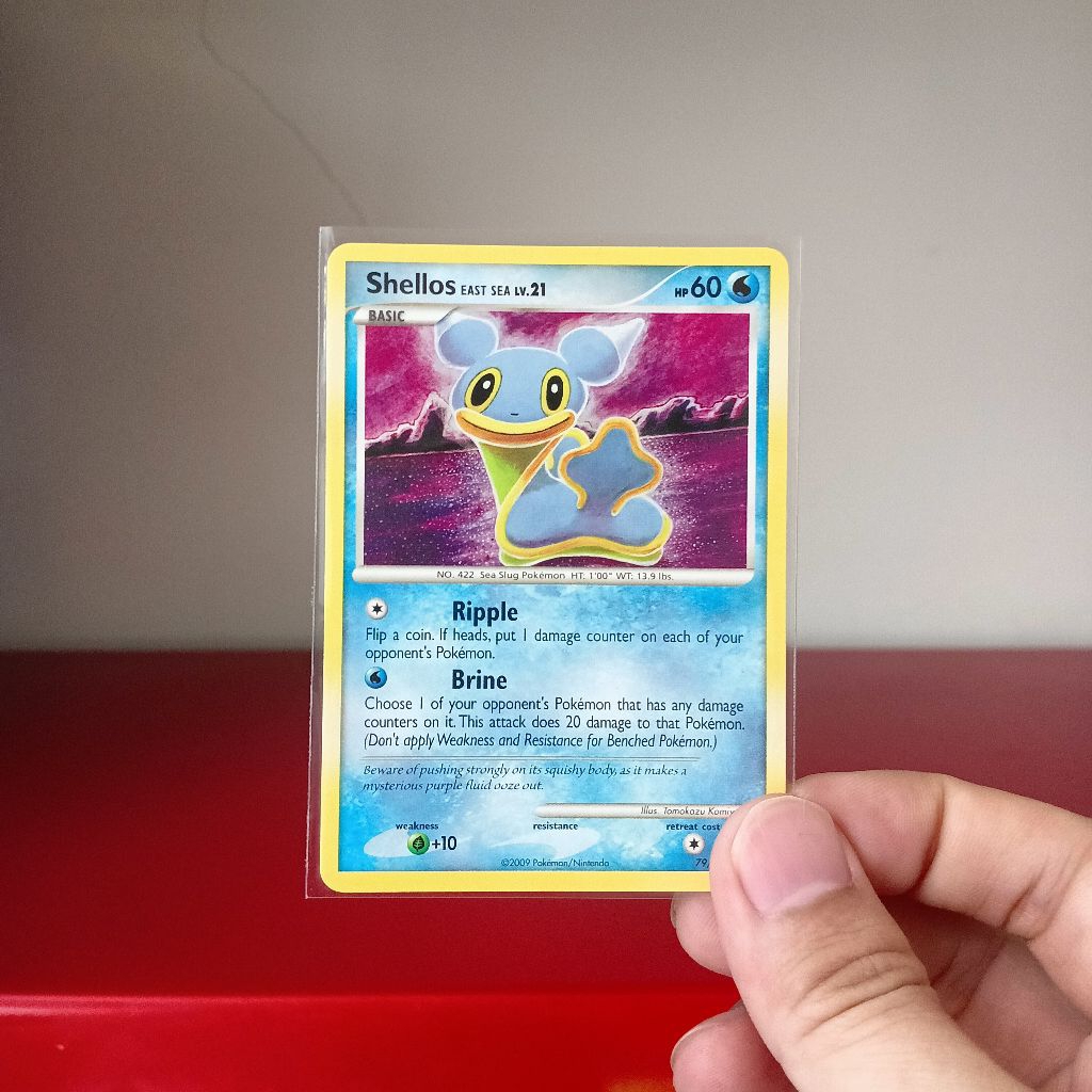 Shellos 79/111 Rising Rivals Non Holo  Pokémon TCG