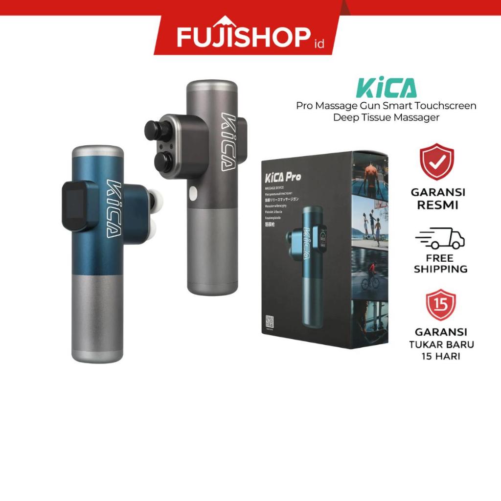 KiCA Pro Double Head Muscle Massage Gun Pijat Elektrik / KiCA Pro Massage Gun