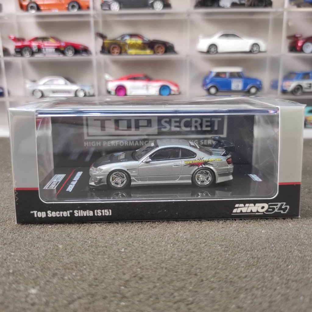 Inno64 Nissan Silvia S15 Top Secret Silver