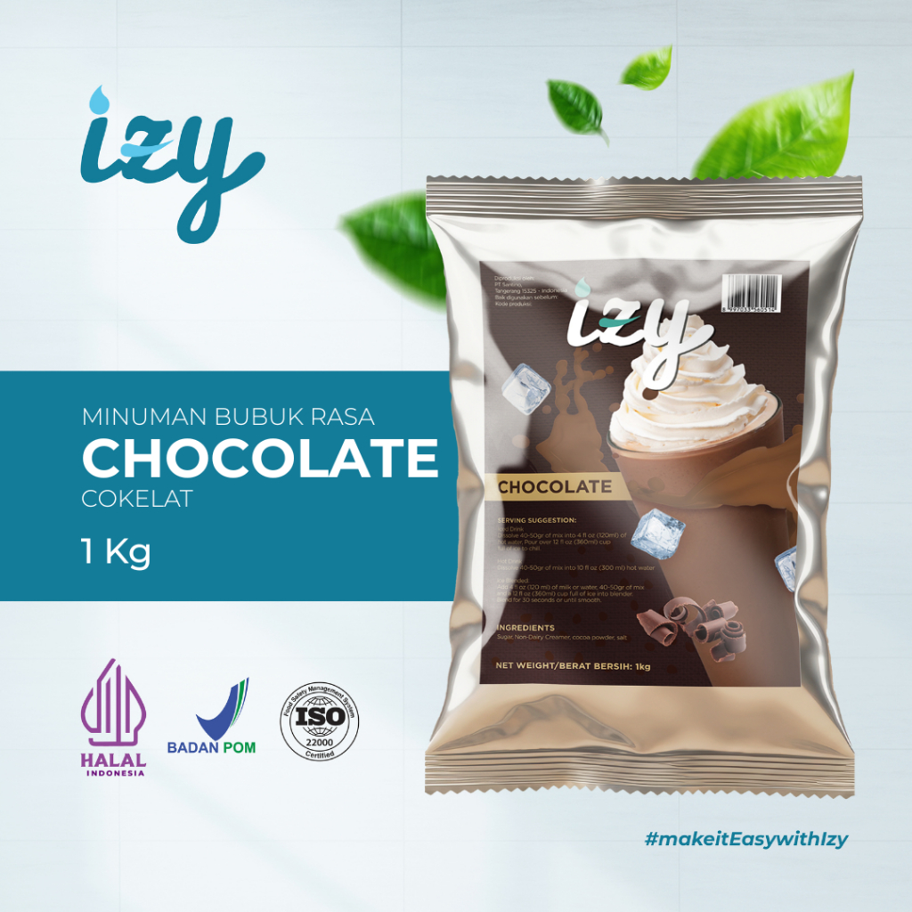 Izy Powder Drink Chocolate