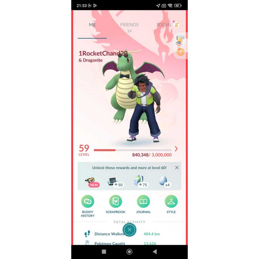 Paket Pokemon Go Level 59 Siap Pakai