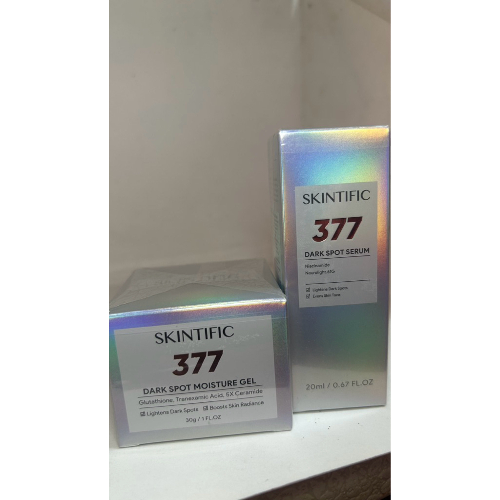 Skintific 377 Dark Spot Bundle Moisture Gel & Serum ( 2 pcs j