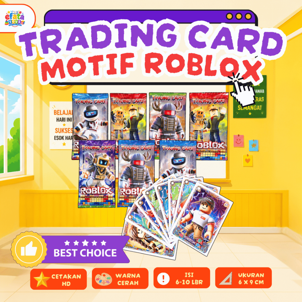 Trading Card Roblox  - Mainan Kartu Anak