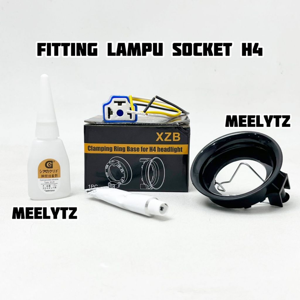 IBRIGHT - Fitting Lampu Socket H4