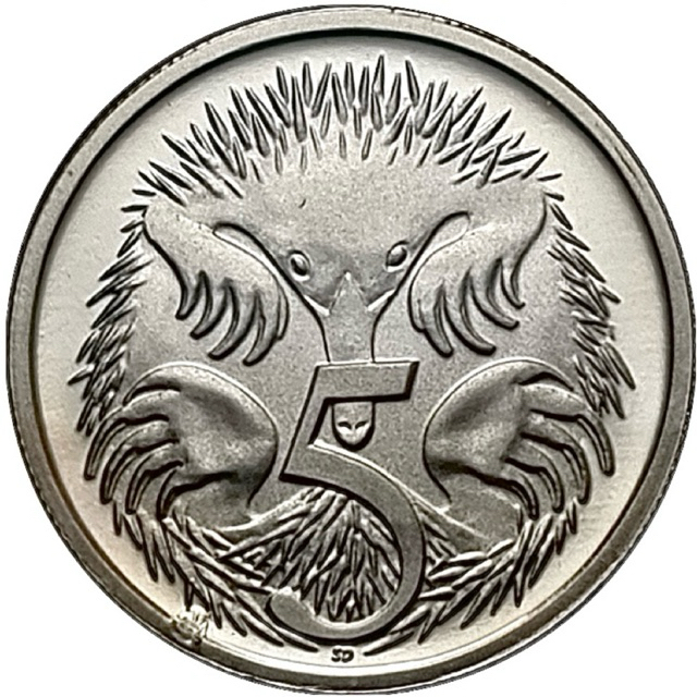 KOIN 5 CENT AUSTRALIA  ELIZABETH N#891