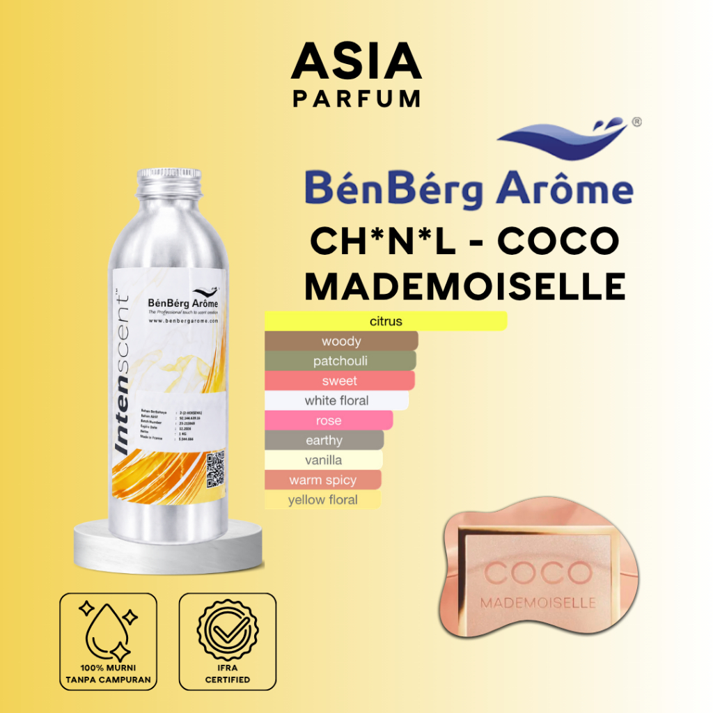 BENBERG INTENSCENT BIBIT PARFUM COCO MADEMOISELLE REPACK 50ML/100ML