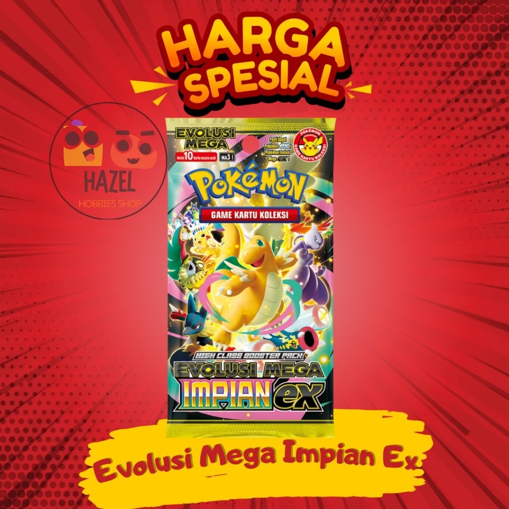 Booster Pack Kartu Pokemon TCG