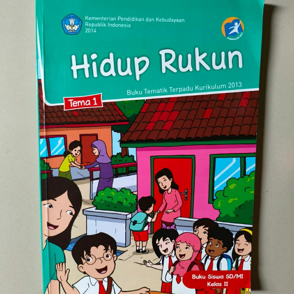Buku Hidup rukun tema 1 kelas 2
