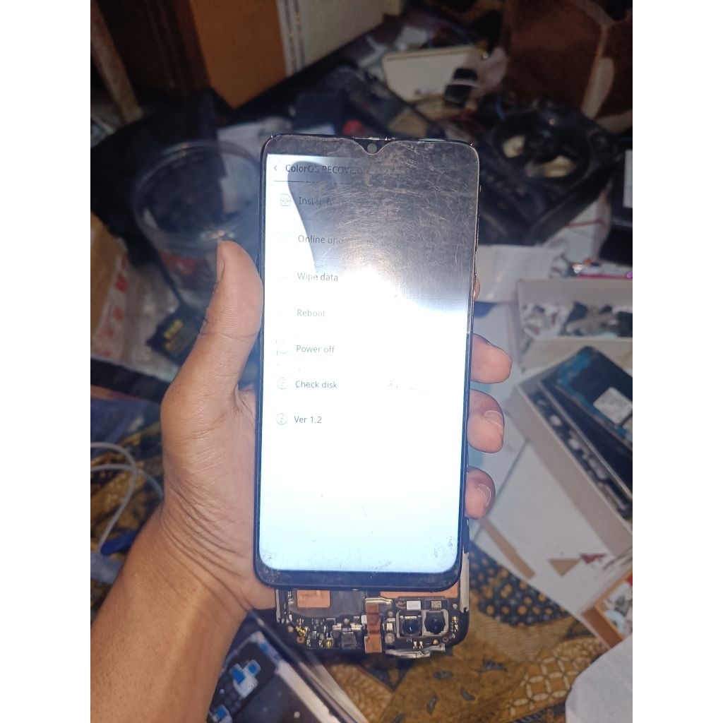 lcd oppo a5s minus