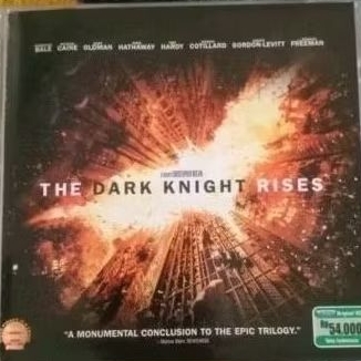 VCD ORIGINAL BATMAN - THE DARK KNIGHT RISES FEAT CHRISTIAN BALE TEKS INDONESIA