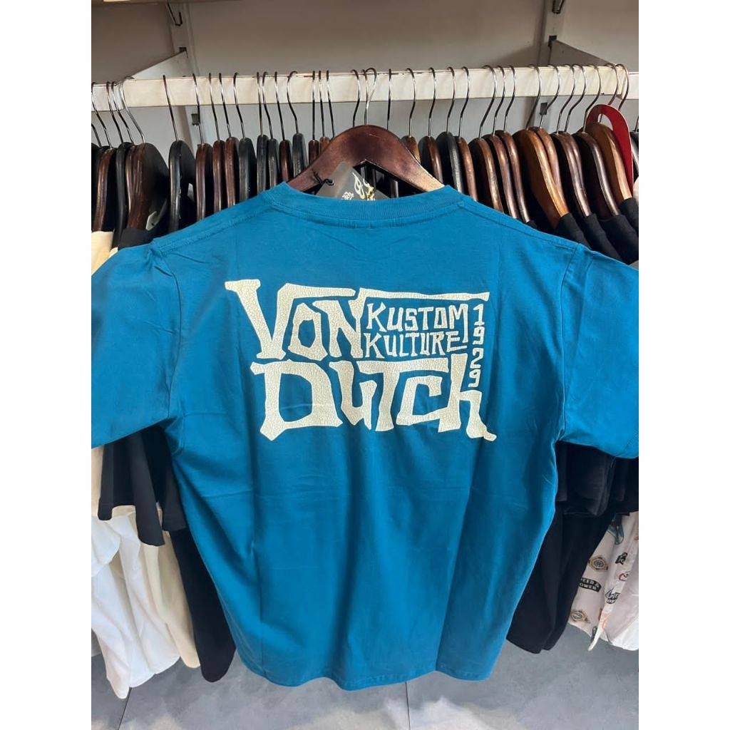 VON DUTCH 1766 TSHIRT BLUE