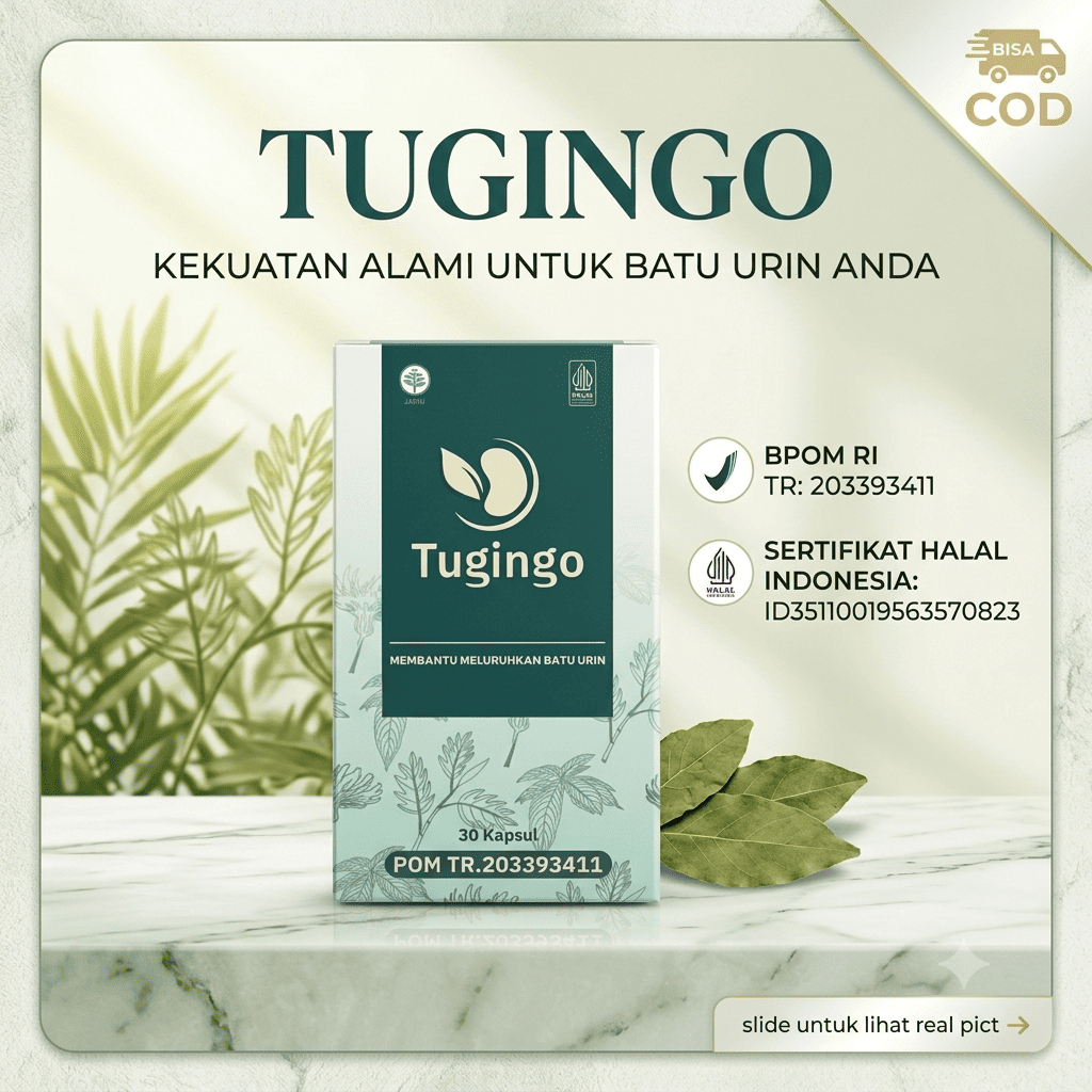 Tugingo Herbal Batu Ginjal 30 Kapsul