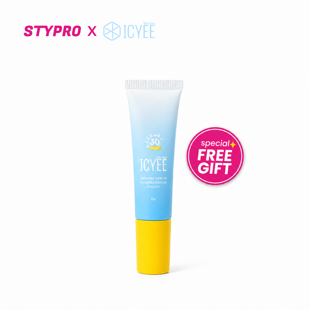 STYPRO X ICYEE - Icyee Glowing Tone Up Sunscreen Cream SPF30 PA+++ IC-5014