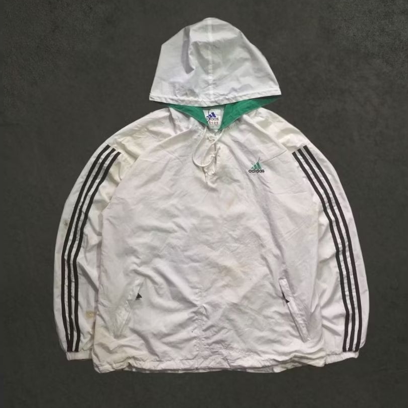 Vintage 90s "Adidas" Windbreaker Jacket