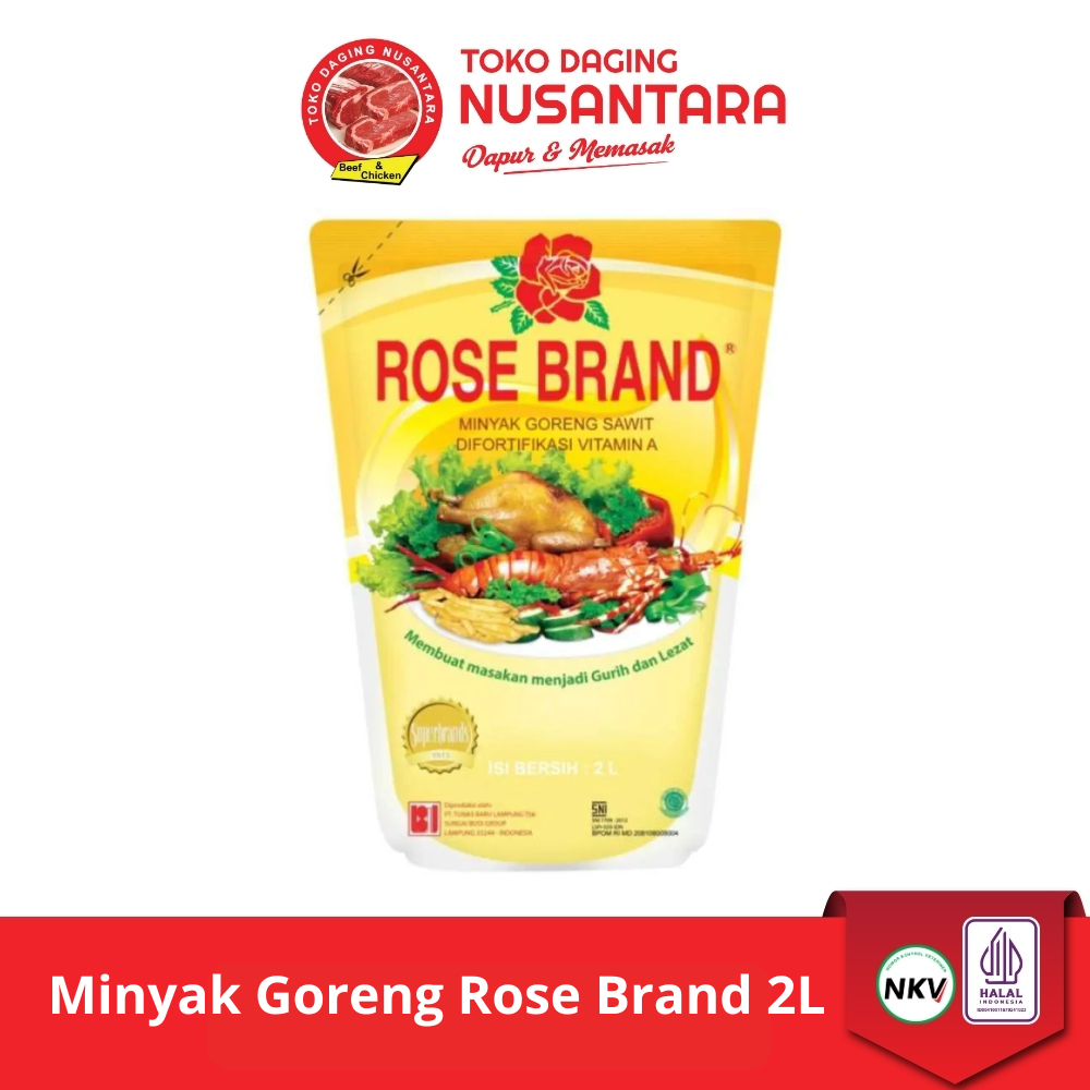 ROSE MINYAK GORENG PCH 2LT  II TOKO DAGING NUSANTARA