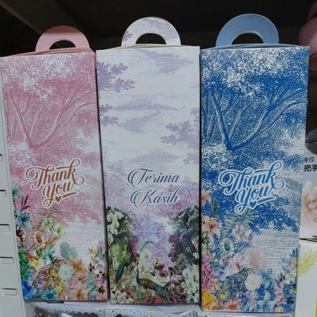 50 PCS PAPER BOX TENTENG KEMASAN BOTOL SABUN