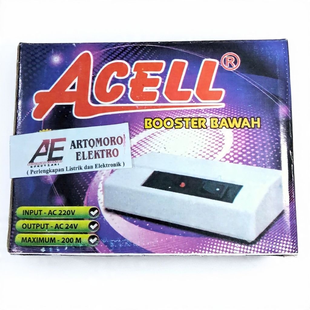 Booster Antena TV Bawah/Indoor Booster Acell