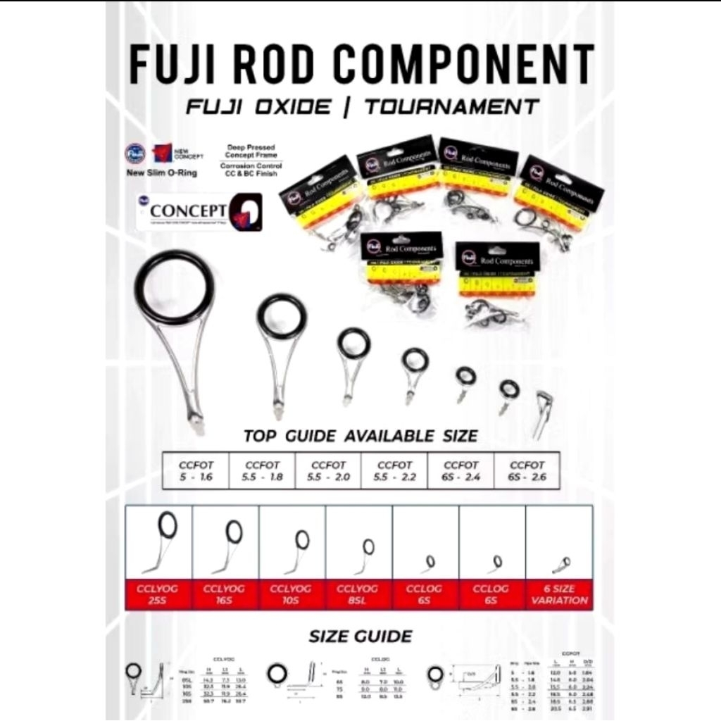 Ring Fuji Oxide 1 set isi 7pcs