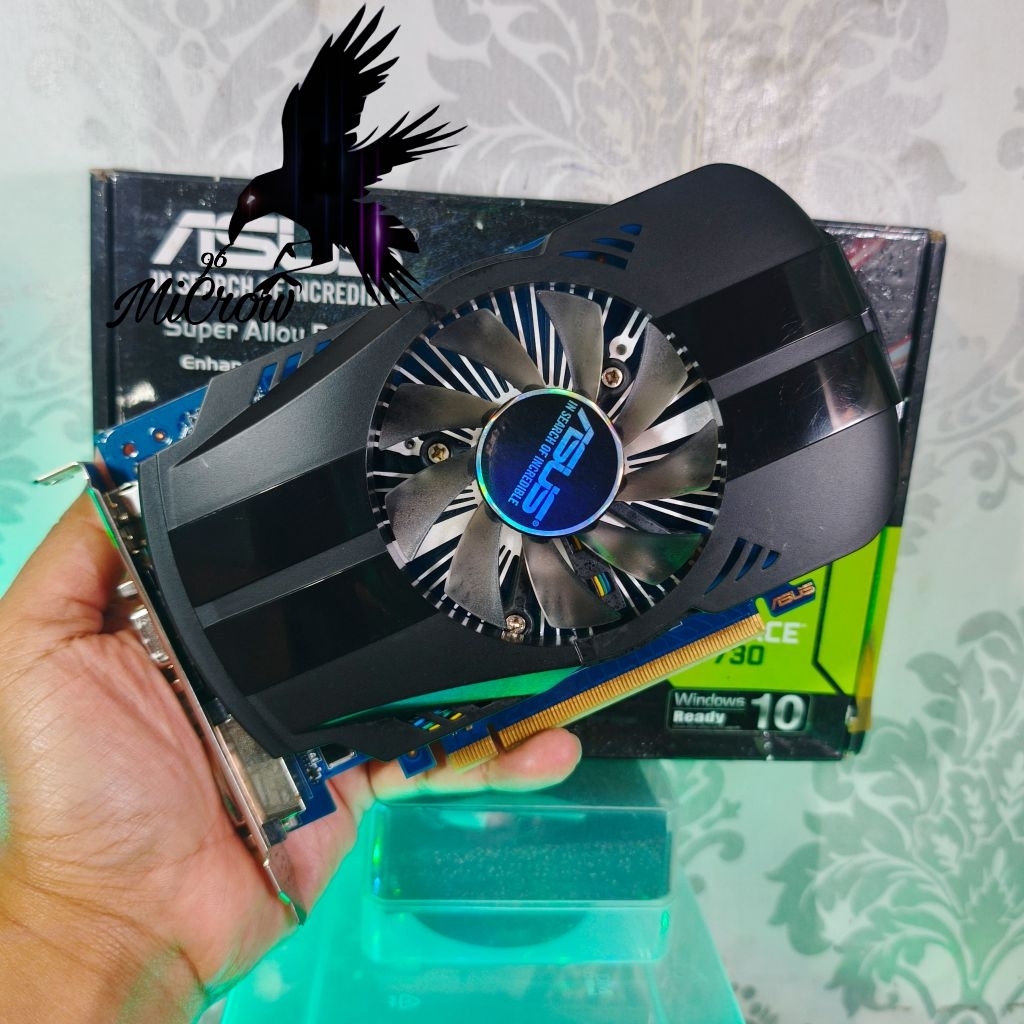 VGA Nvdia GT 730 2gb 128bit DDR3 DX 12 NonPin Power Libas Gaming GTA V Valorant Pes dll