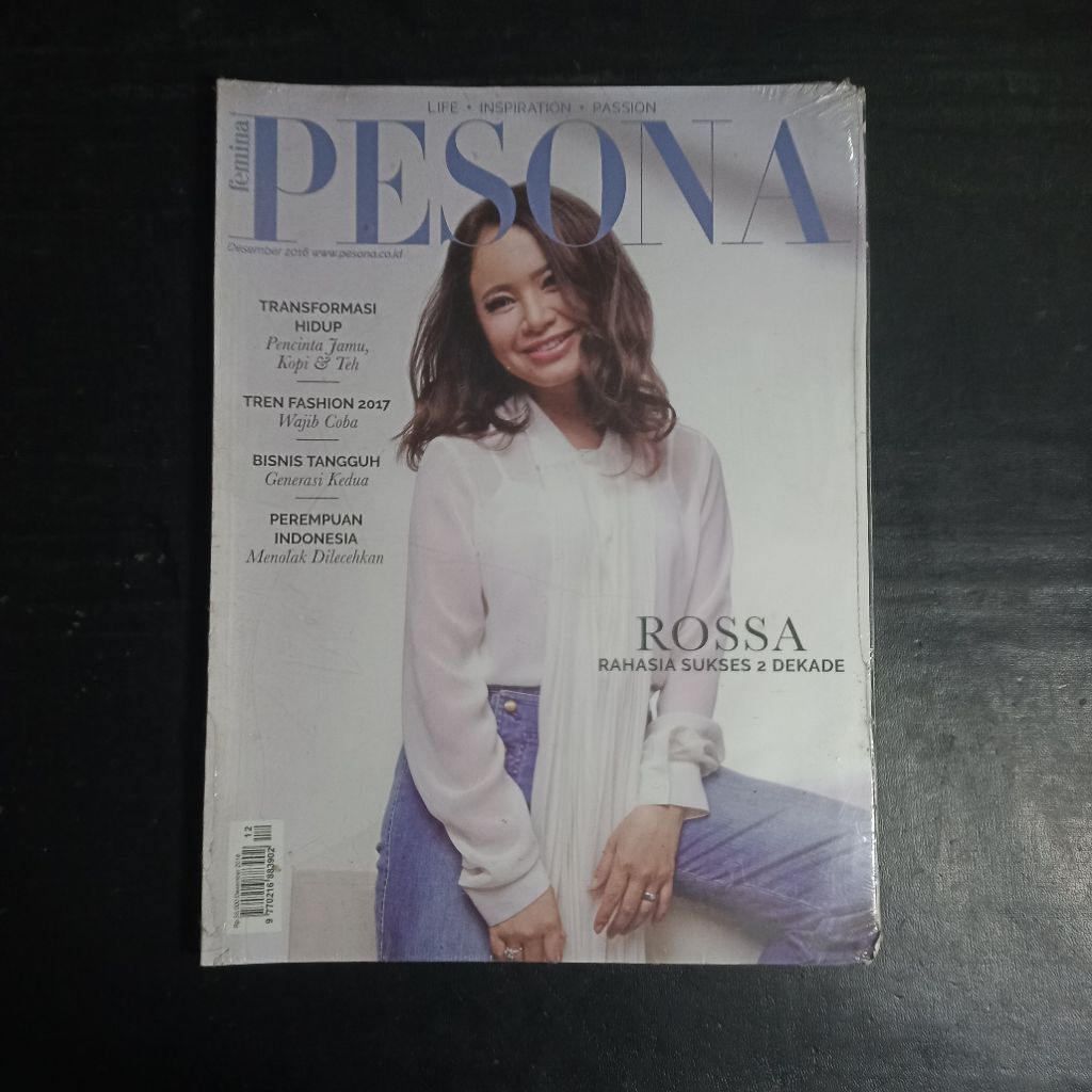 Majalah Femina Pesona Desember 2016: Rossa