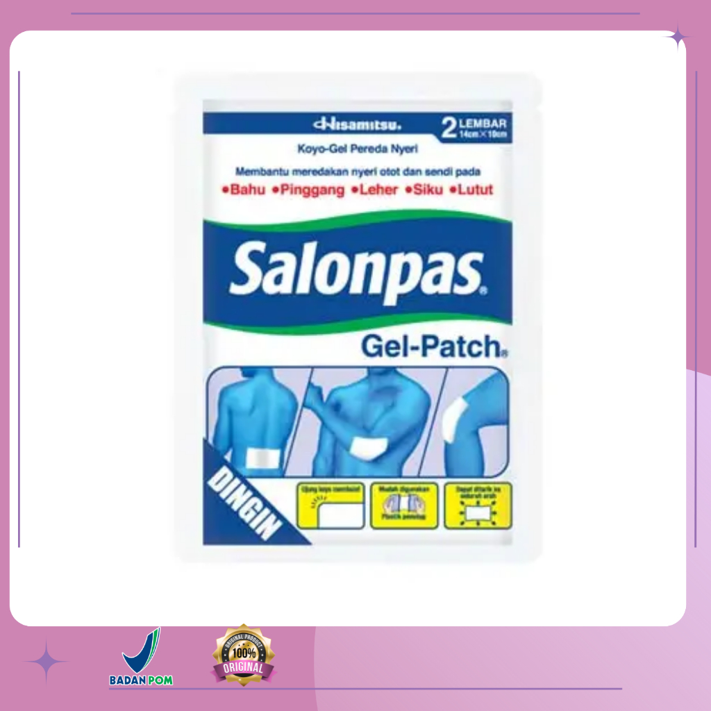 Salonpas Gel Patch 2's - Koyo Pereda Nyeri