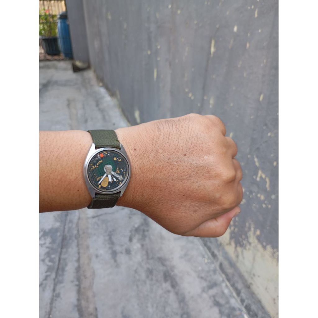 jam seiko 6309 custom mod vintage unik second bekas original unik