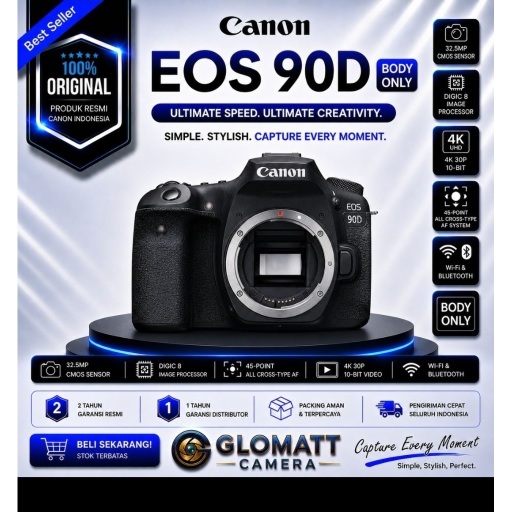 CANON EOS 90D BODY ONLY / CANON 90D BODY ONLY