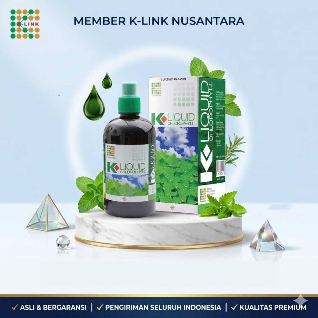 K LINK CHLOROPHYLL Produk Klink Klorofil 500ml Asli Original 100% Bantu Mendetokfikasi