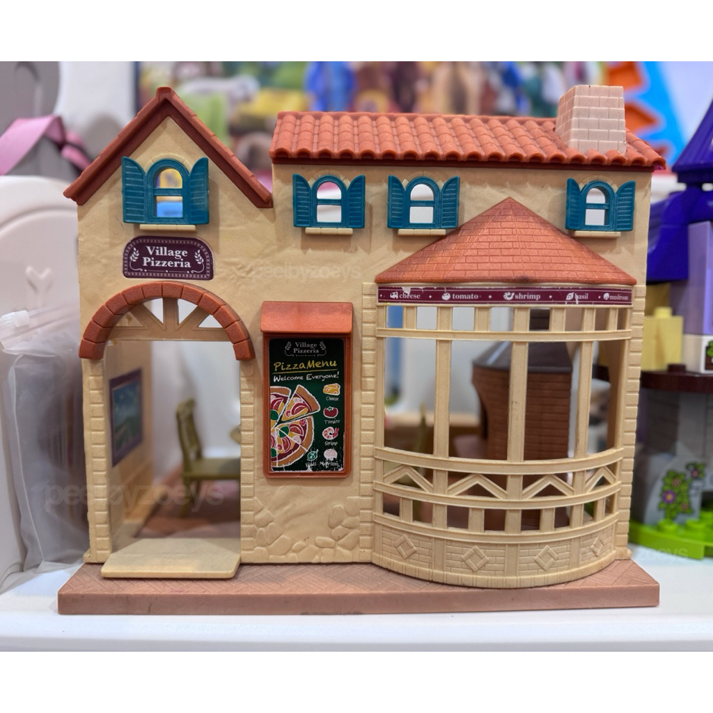 SYLVANIAN VILLAGE PIZZA DIORAMA