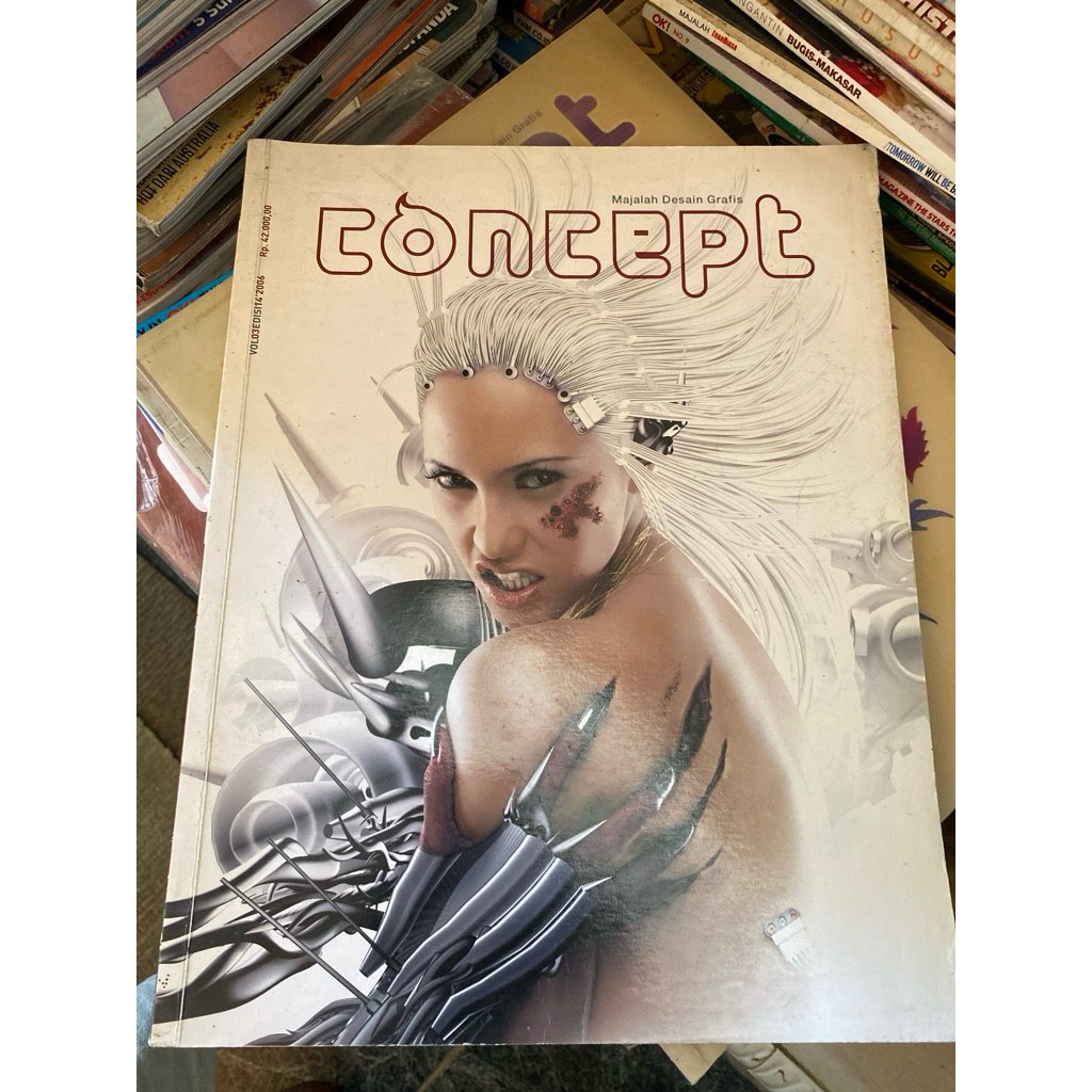 Majalah Desain Grafis Concept 03 Edisi 14 2006