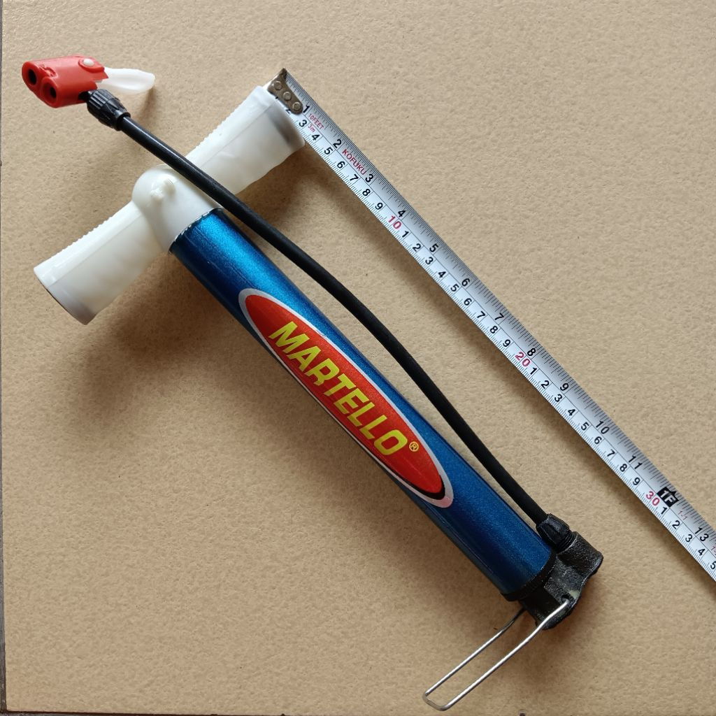 POMPA ANGIN SEPEDA MINI 30 CM YS MARTELLO