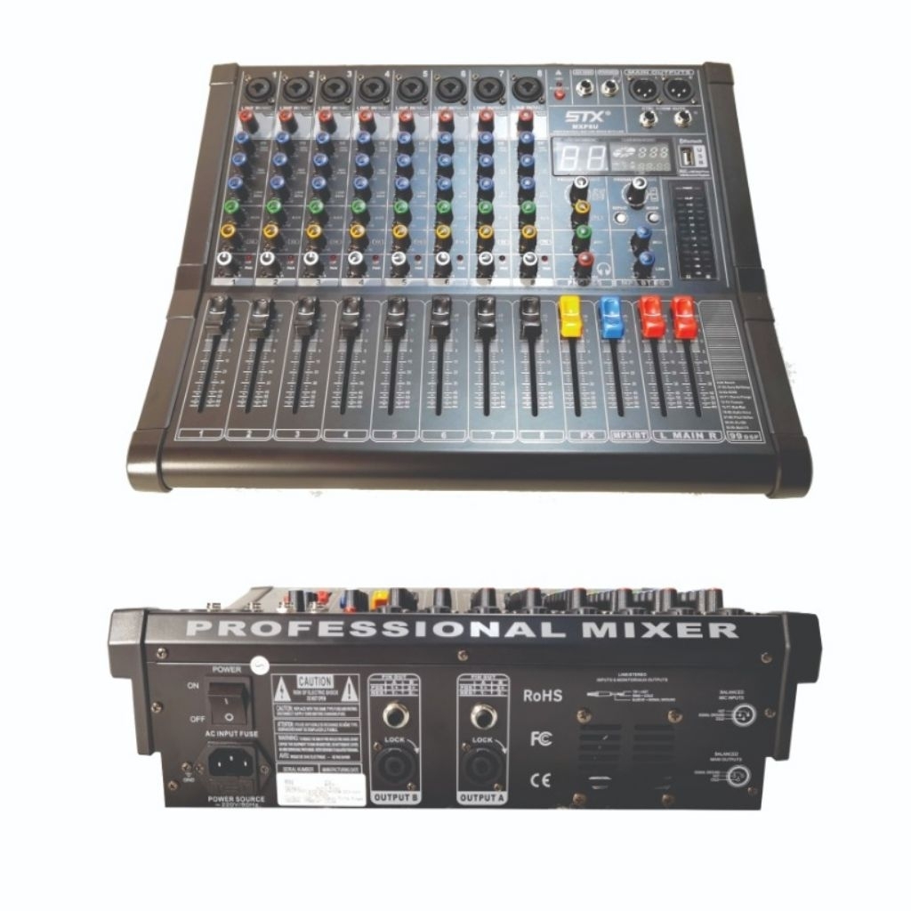 Power mixer STX MMP 8U   MMP8U   MXP8 U   8Channel  ORIGINAL