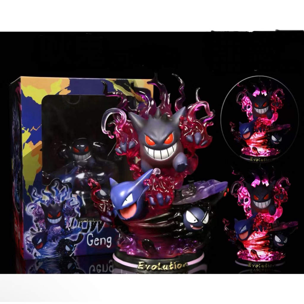 action figure pokemon diorama gengar