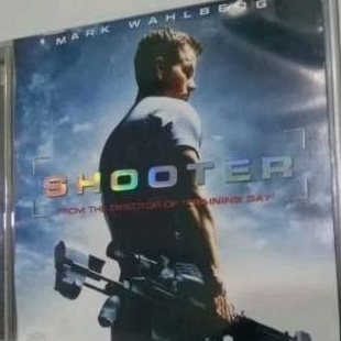 VCD ORIGINAL SHOOTER FEAT MARK WAHLBERG TEKS INDONESIA