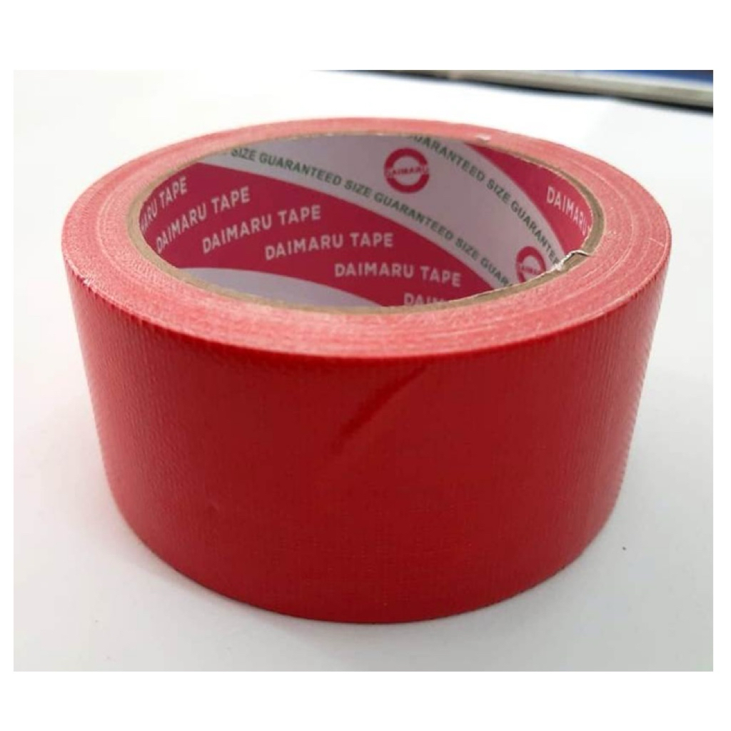 lucky tape lakban kain merah