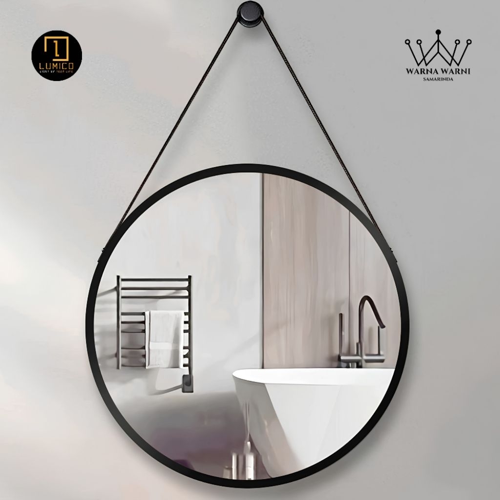 Cermin LUMICO WFR-011 Vittoria Black 55x55cm