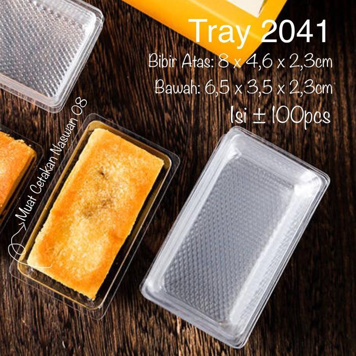 Tray Mika Kue Nastar Taiwan Mika Bening Tray 2041 Bening Mika Nastar Taiwan